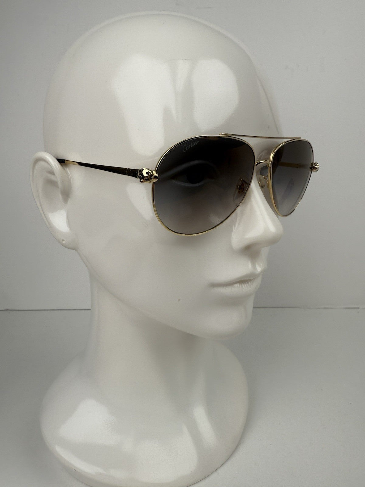 Cartier Panthere Sunglasses CT0233S Cartier Women's Sunglasses Gold