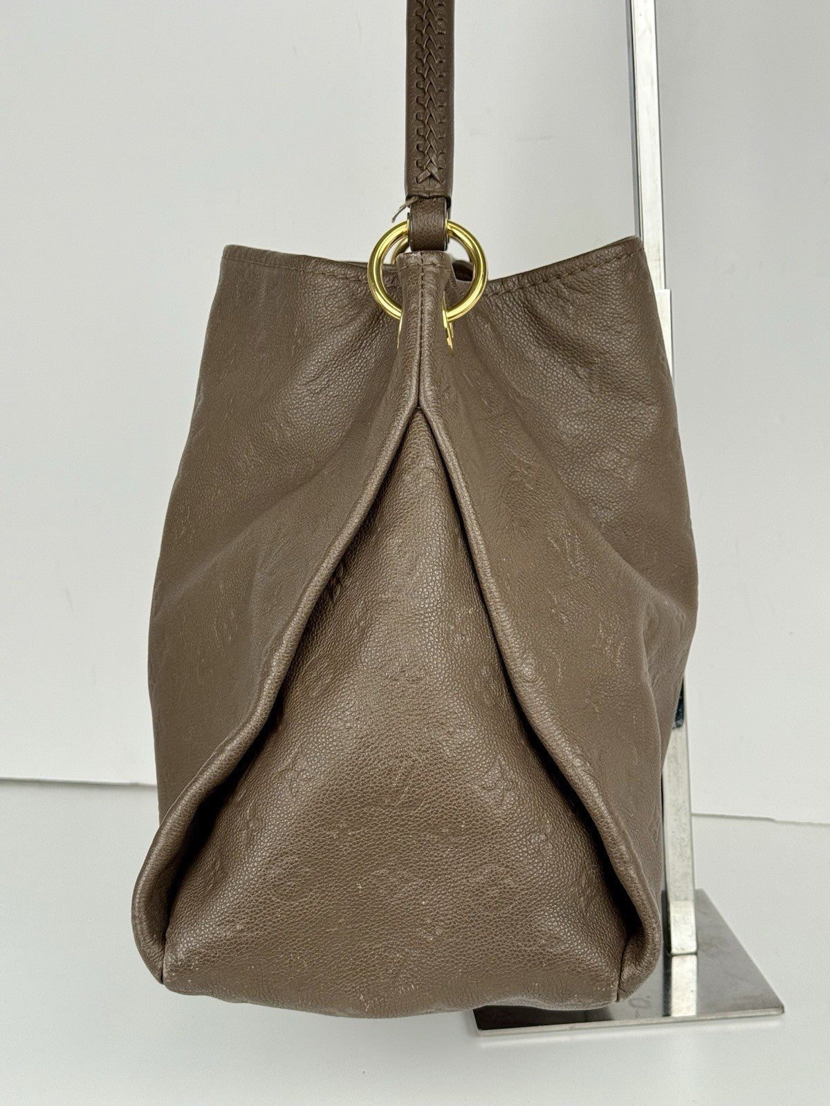 Louis Vuitton Artsy Shoulder MM Brown Leather Shoulder Bag