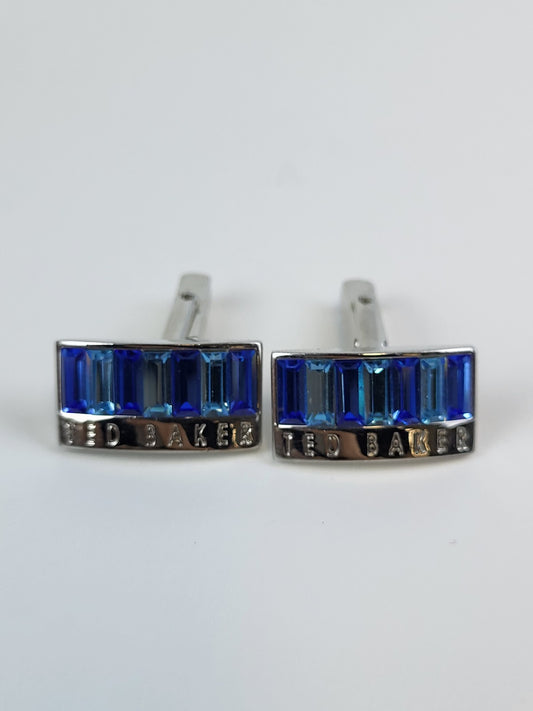 Ted Baker Cufflinks Blue Stones