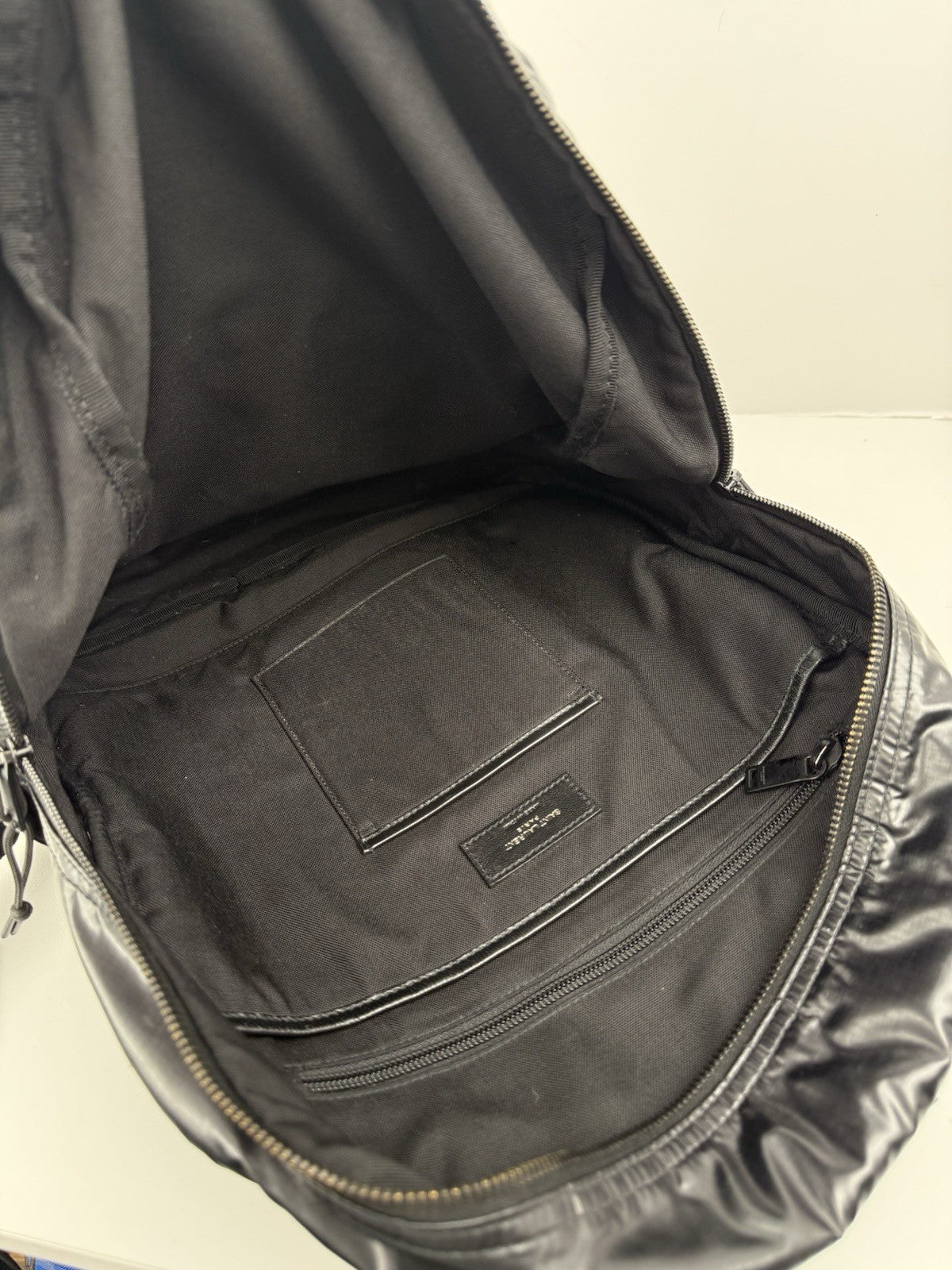Dior x Shawn Stussy Rider Backpack Embroidered Nylon Black