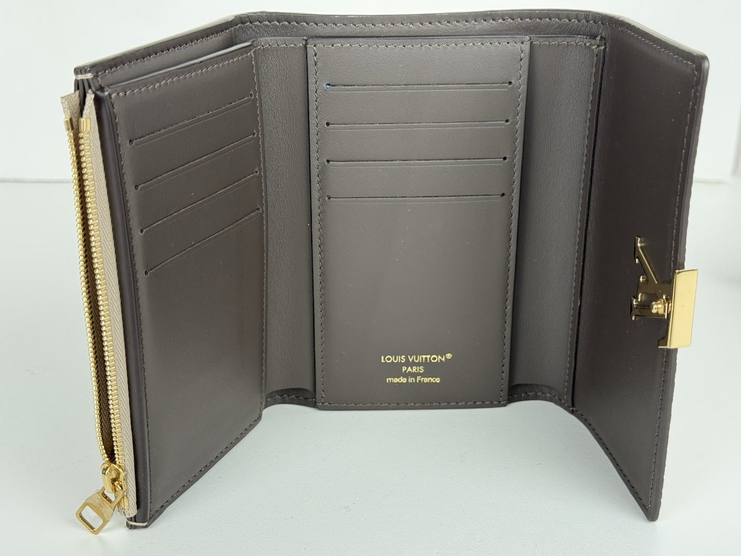 LOUIS VUITTON Portefeuille-Capsine Compact Trifold wallet