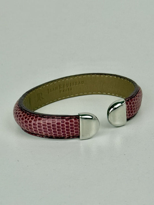 Jean Rousseau NEPTUNE BRACELET INDIAN PINK SHINY Snake