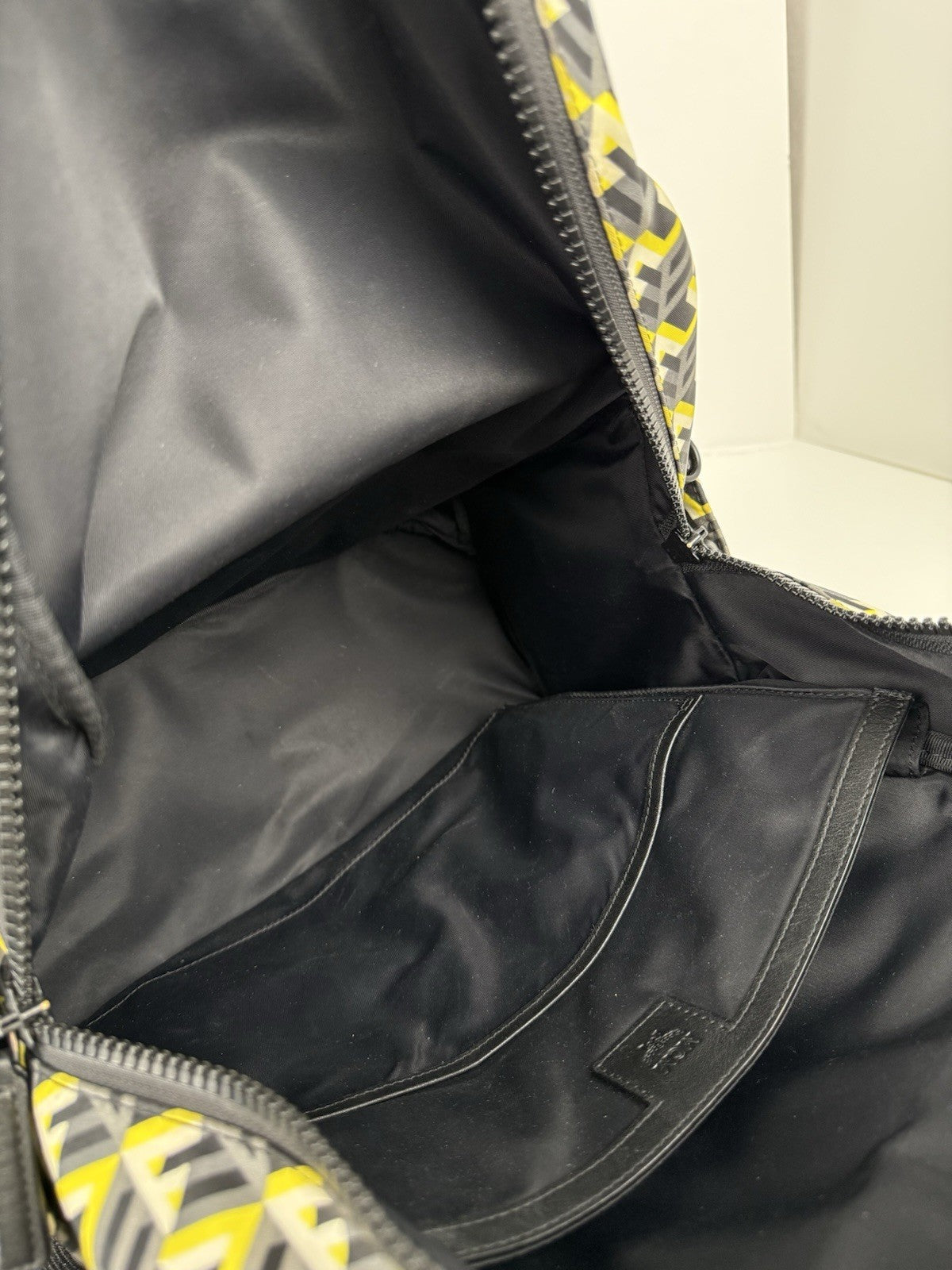 MCM Stark Cubic Monogram Nylon Backpack Limited Edition