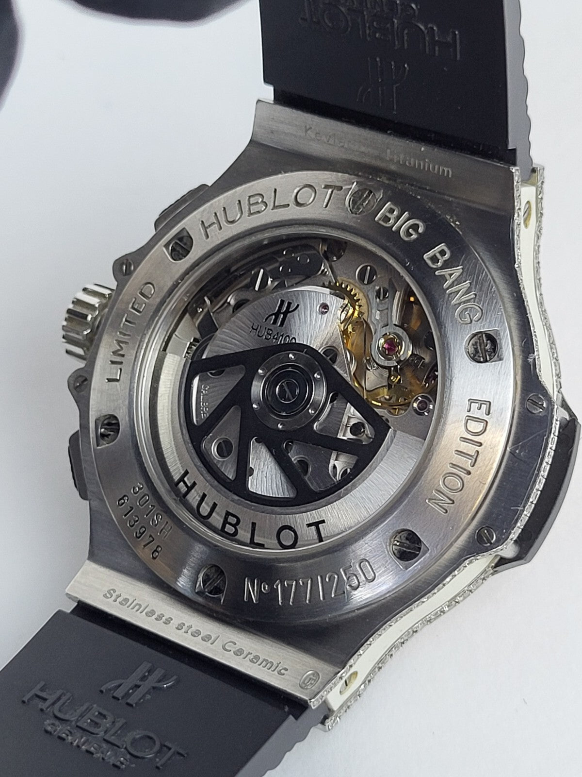 Hublot Watch Big Bang  42mm Limited Edition Custom Diamonds 301SH