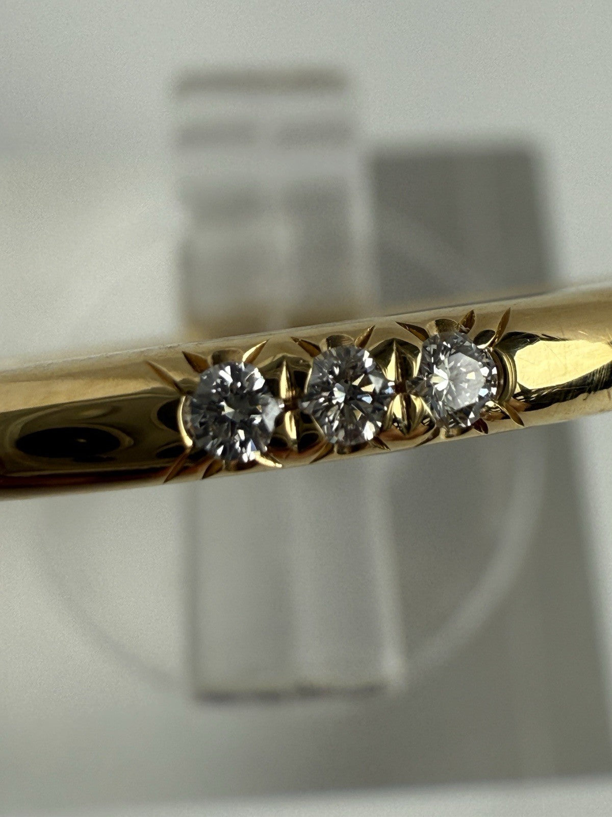 Tiffany & Co. Forever Diamond Ring 18K Gold Size 5.25