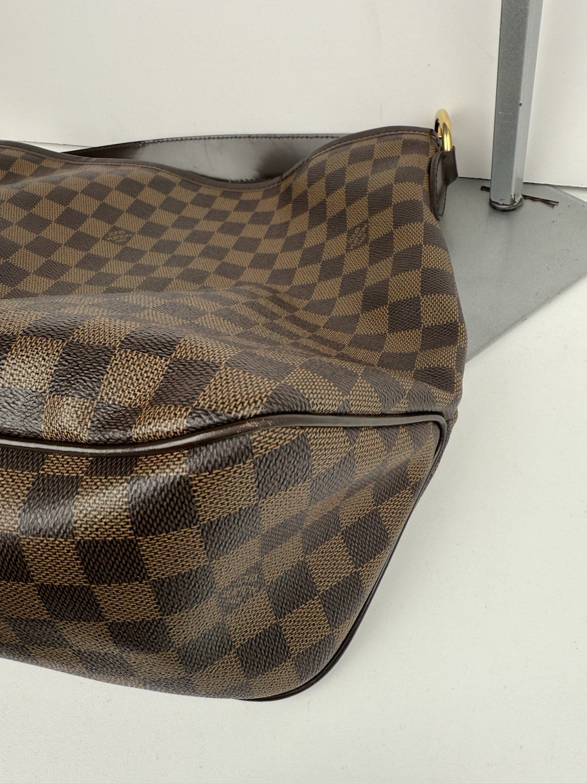 Louis Vuitton Delightful Hobo Bag MM Brown Canvas Shoulder Bag