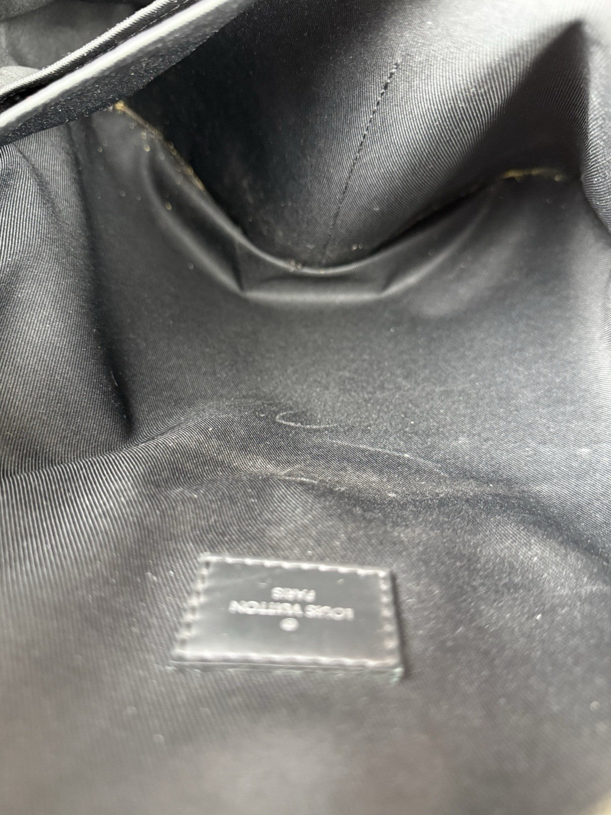 LOUIS VUITTON Damier Graphite Josh Backpack
