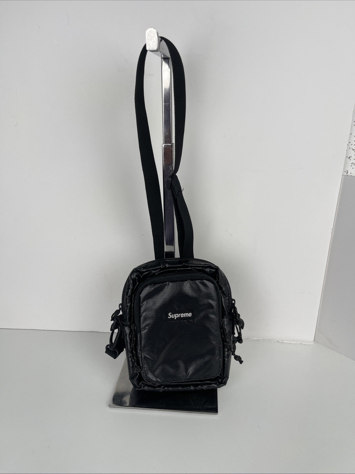 Supreme Nylon Shoulder Bag Black