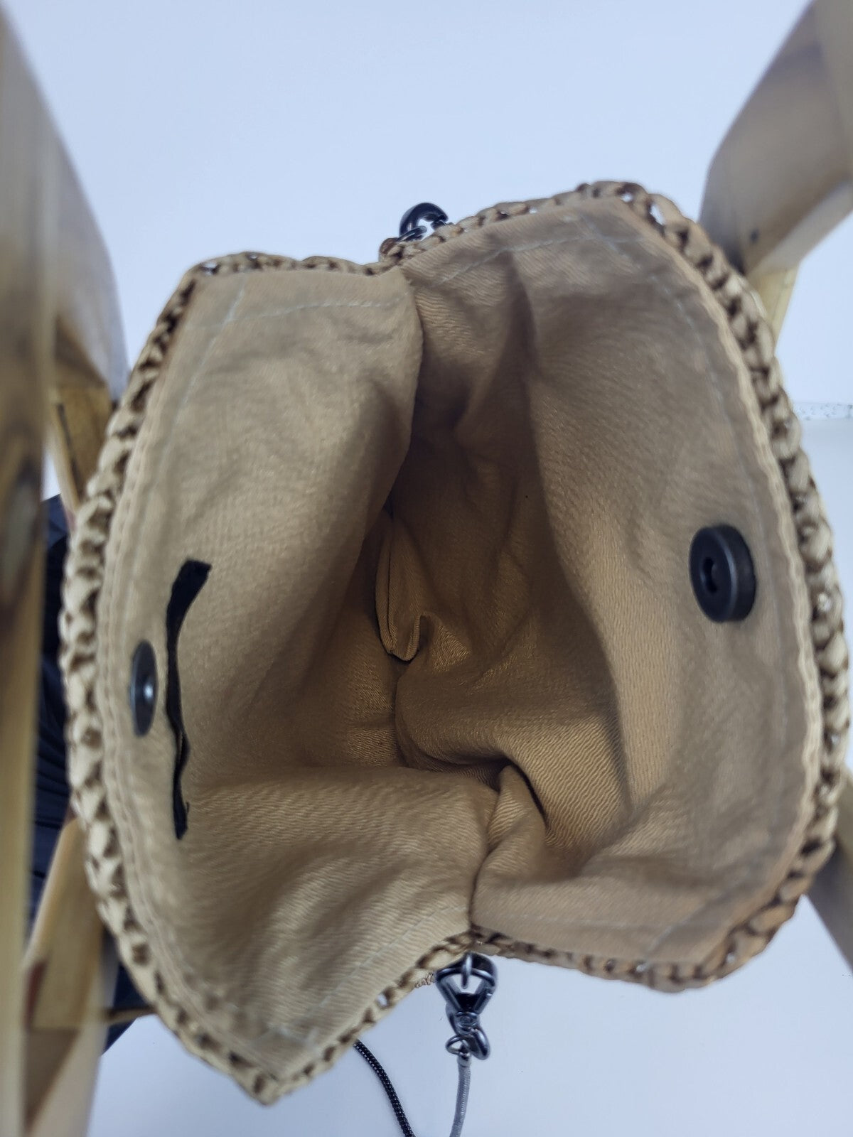 CATARINA MINA Tiwa tasseled crochet toteBag