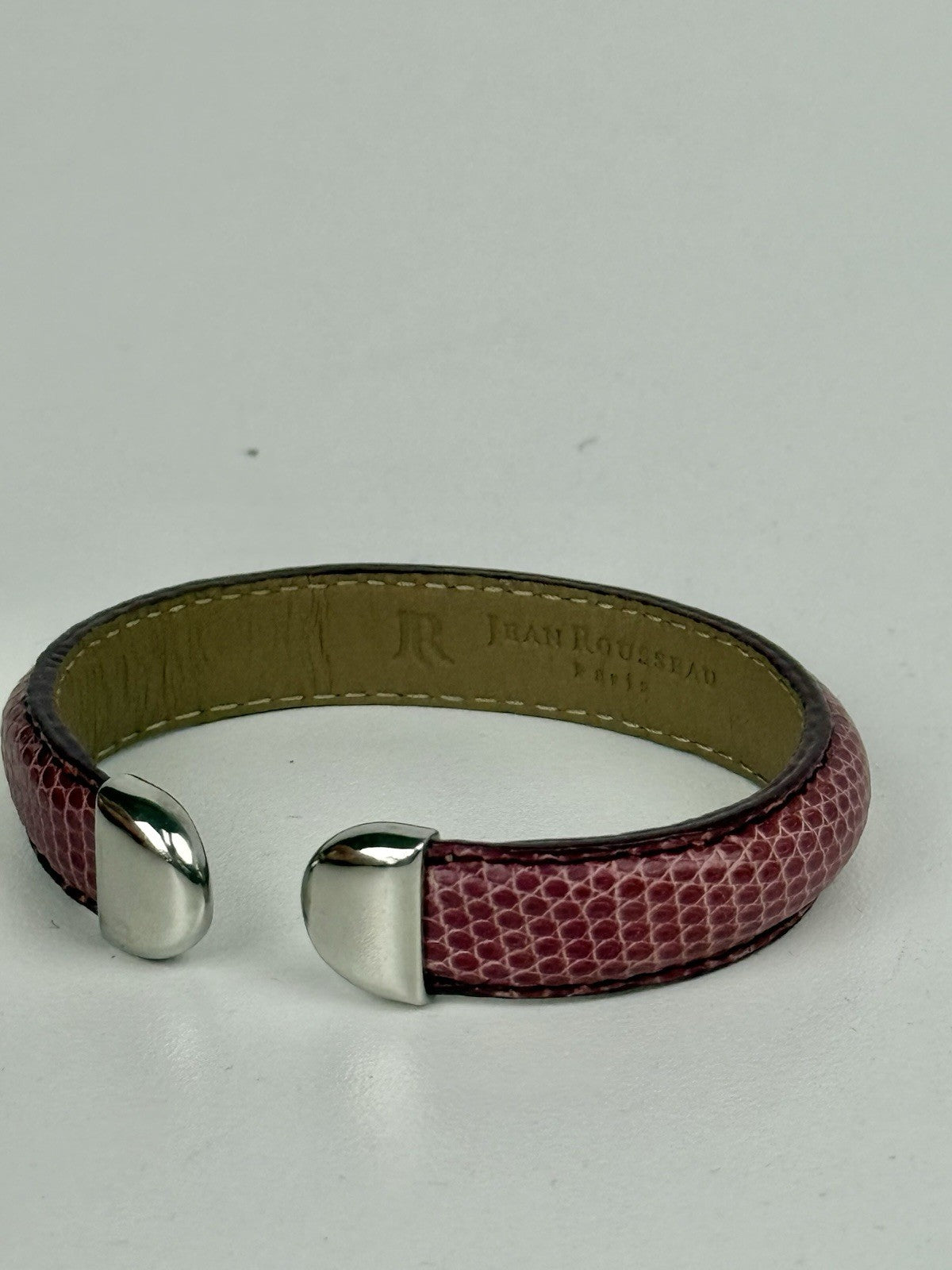 Jean Rousseau NEPTUNE BRACELET INDIAN PINK SHINY Snake