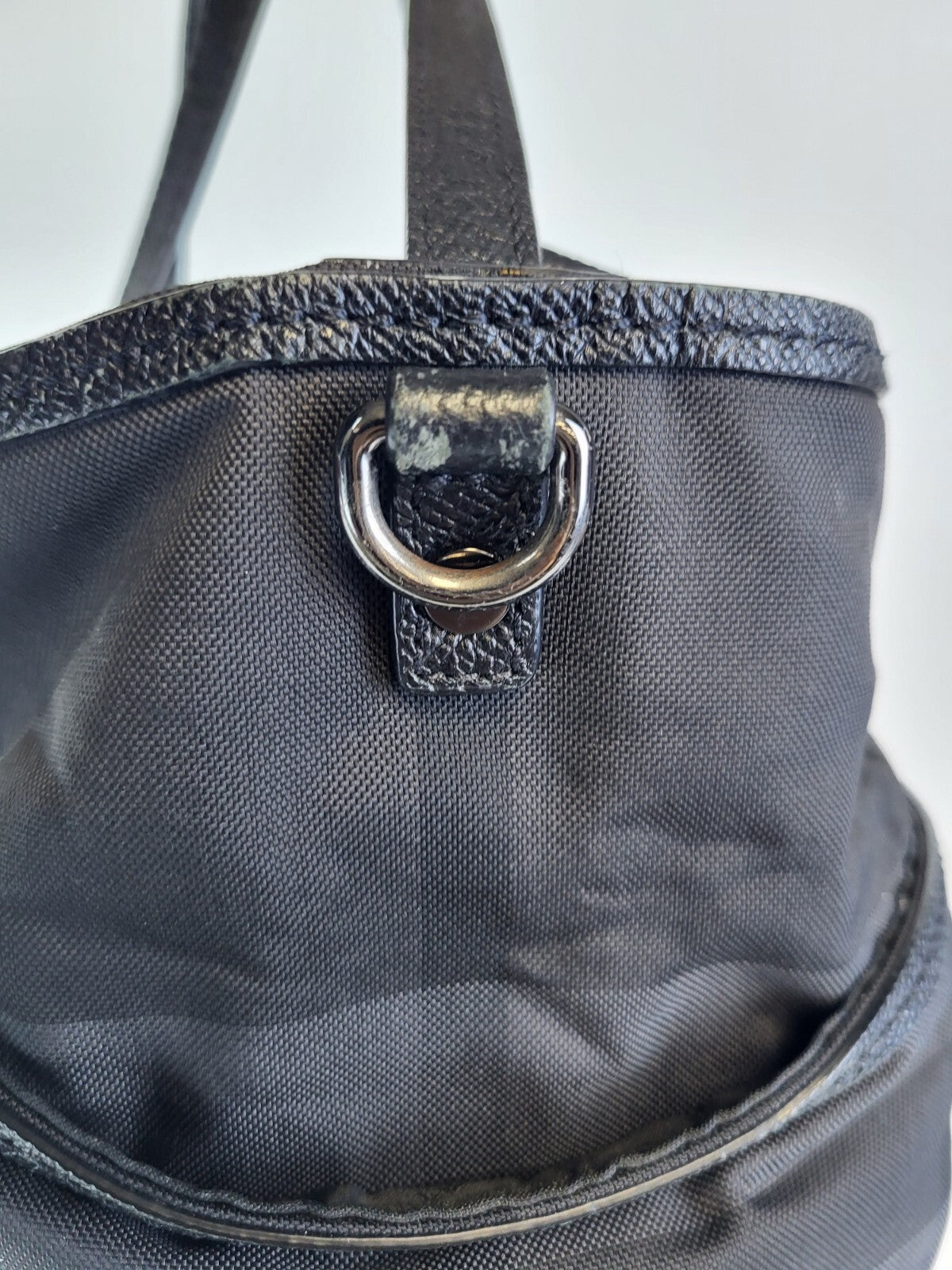 Burberry Kids' Check Print Diaper Bag Black