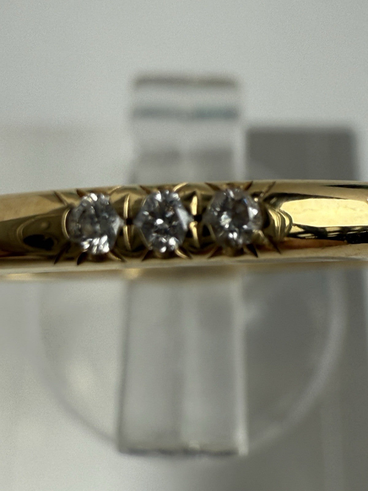 Tiffany & Co. Forever Diamond Ring 18K Gold Size 5.25