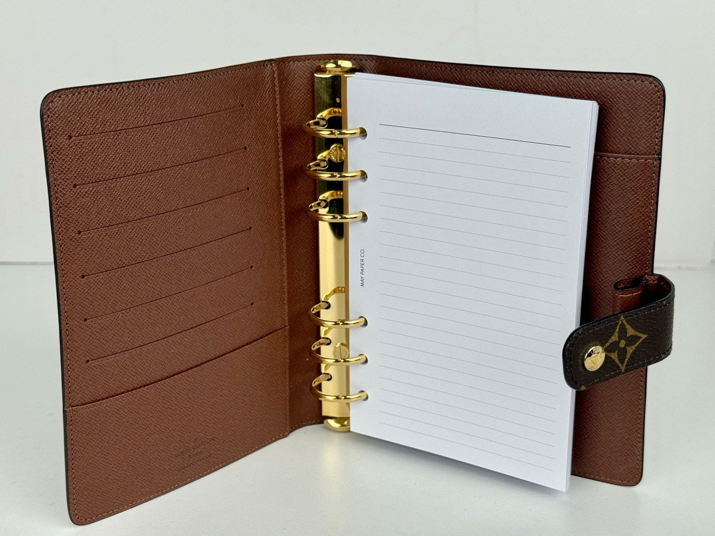 Louis Vuitton Monogram Medium Ring Agenda Cover