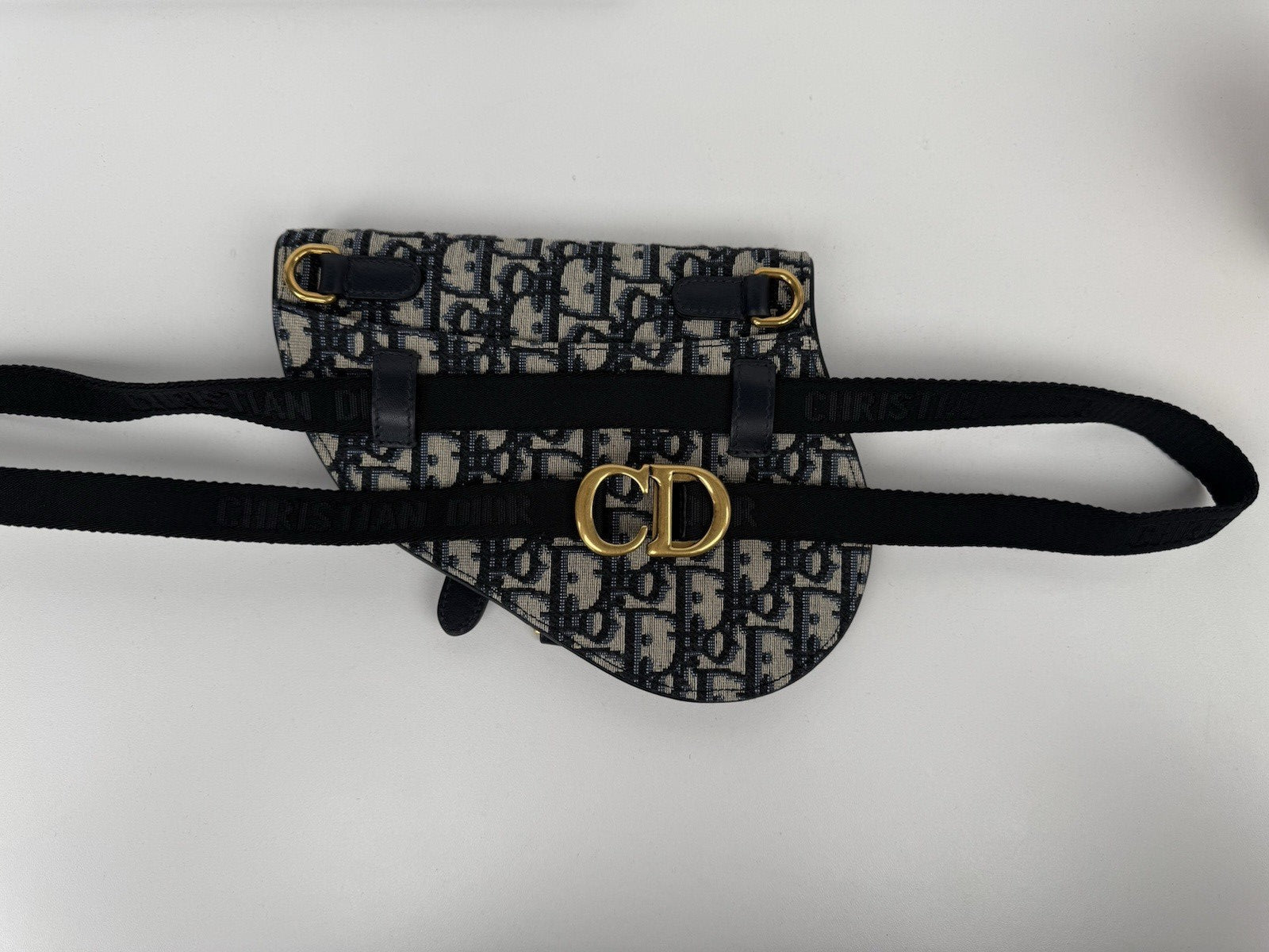 Dior Oblique Saddle Pouch Belt Bag