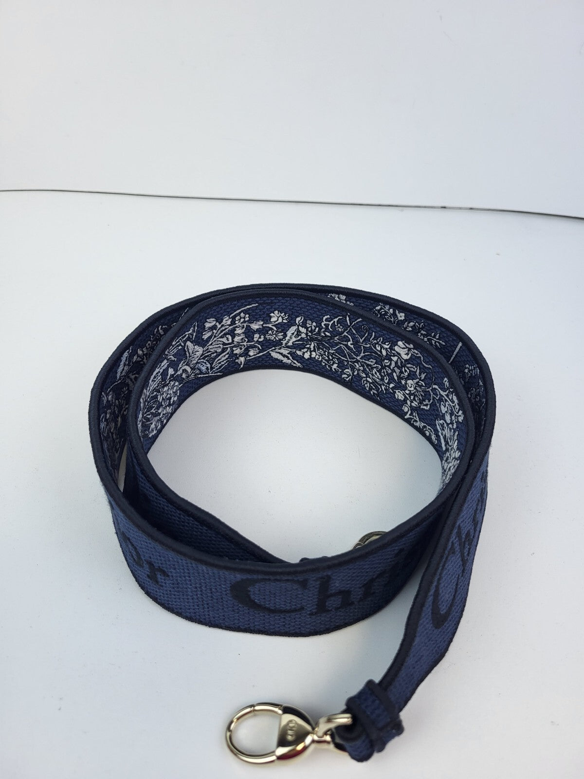Christian Dior Canvas Oblique Bag Strap