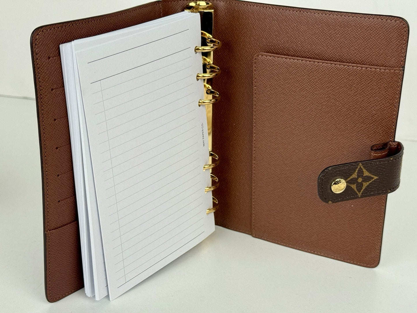 Louis Vuitton Monogram Medium Ring Agenda Cover