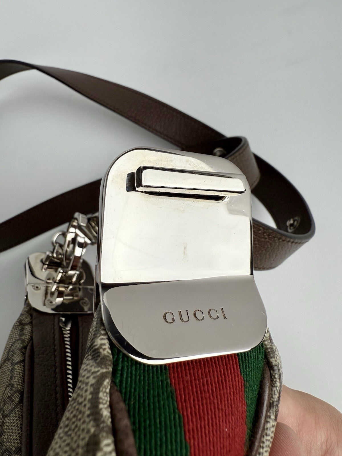 Gucci Dionysus GG Supreme Monogram Texture Shoulder Bag Canvas