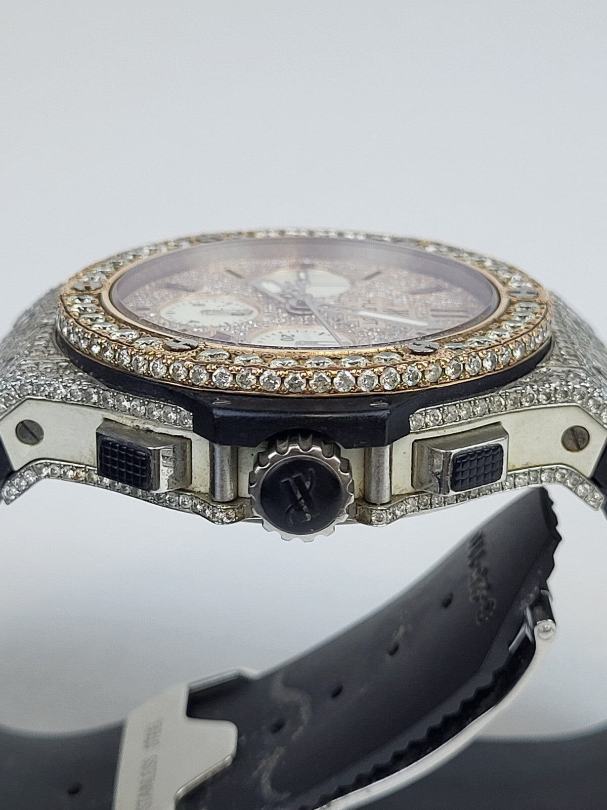 Hublot Watch Big Bang  42mm Limited Edition Custom Diamonds 301SH