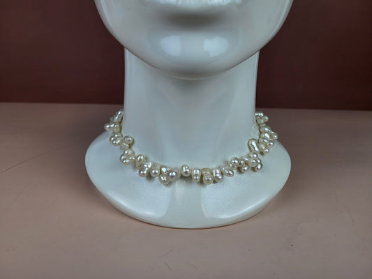 Emily 925 Pearl Necklace For Women White Pearls