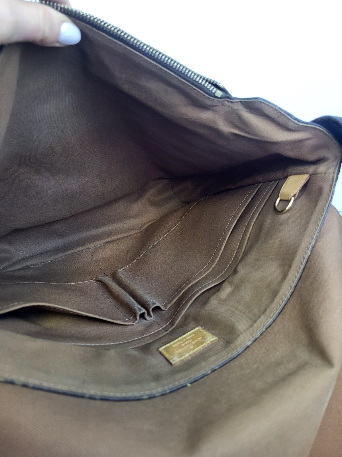 Louis Vuitton Beaubourg Messenger Bag MM Brown Canvas