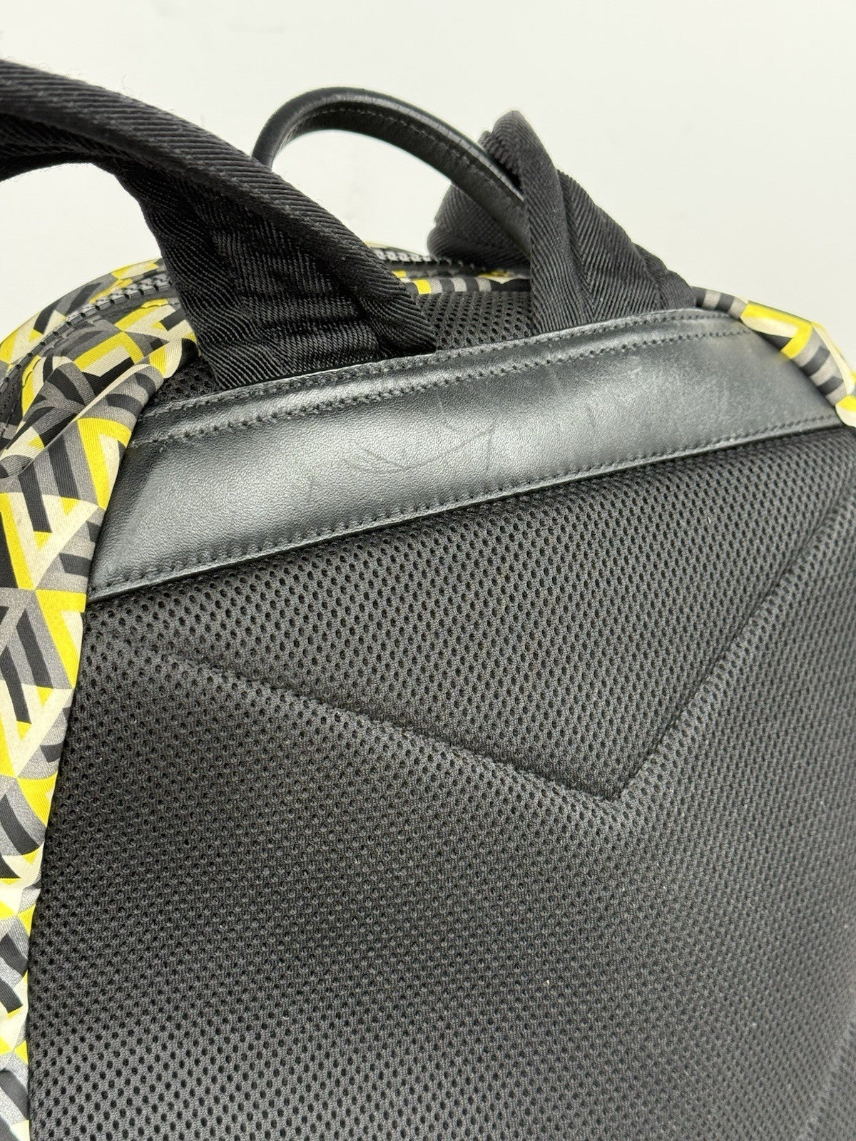 MCM Stark Cubic Monogram Nylon Backpack Limited Edition