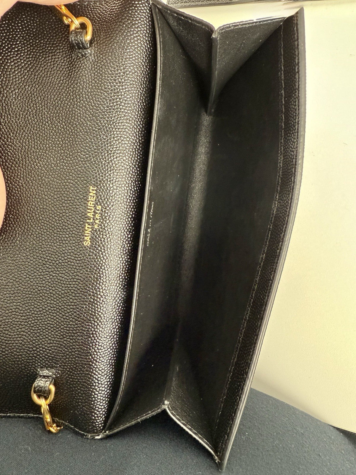 Saint Laurent Monogram Chain Shoulder Bag WOC