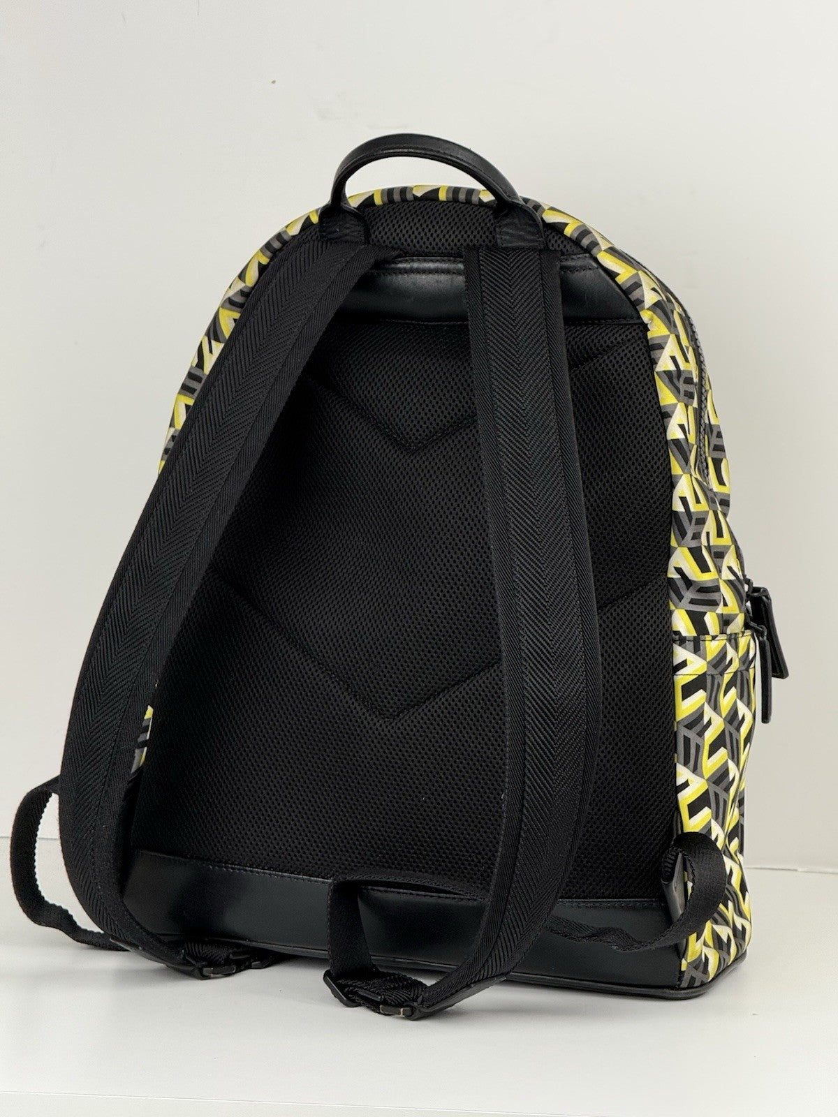MCM Stark Cubic Monogram Nylon Backpack Limited Edition