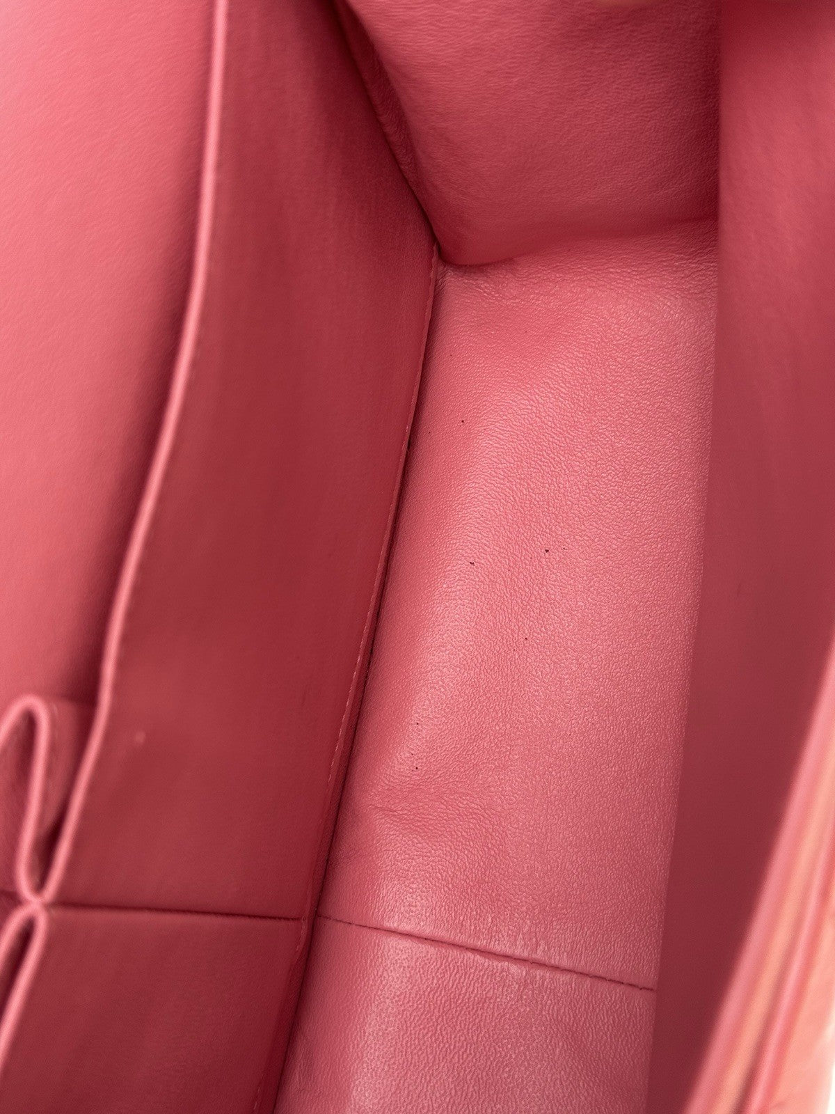 Chanel Jumbo Double Flap Calfskin Shoulder Bag Peach