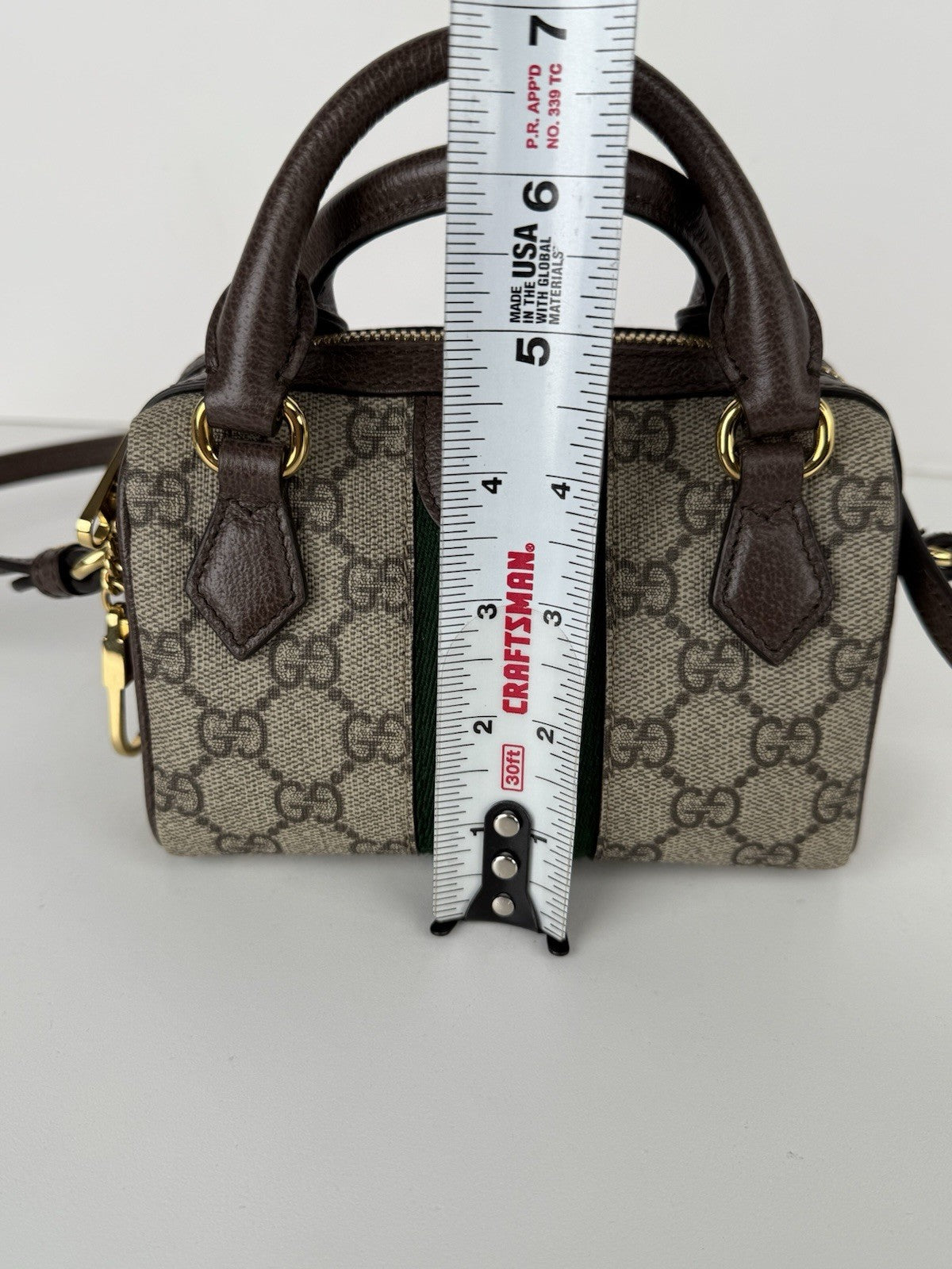 Gucci Ophidia Top Handle Mini Women's Shoulder Bag
