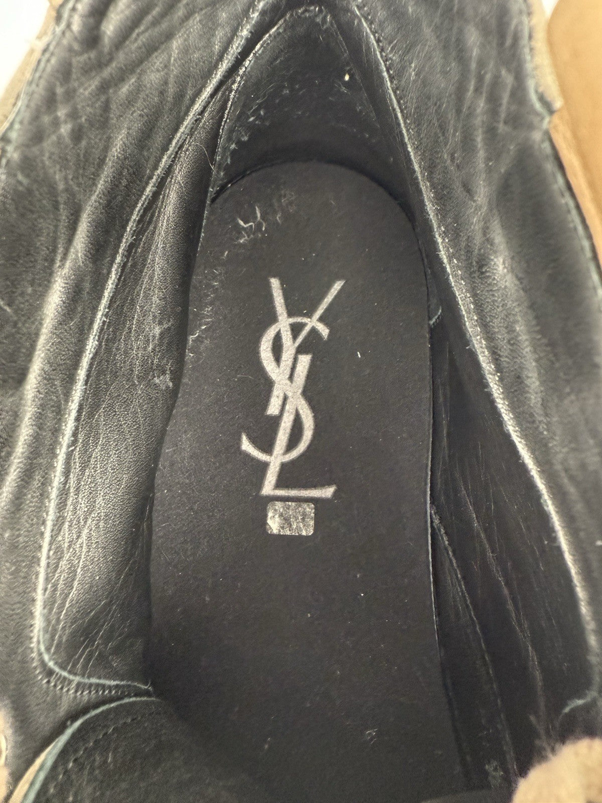 Yves Saint Laurent Men Leather Shoes Size 42