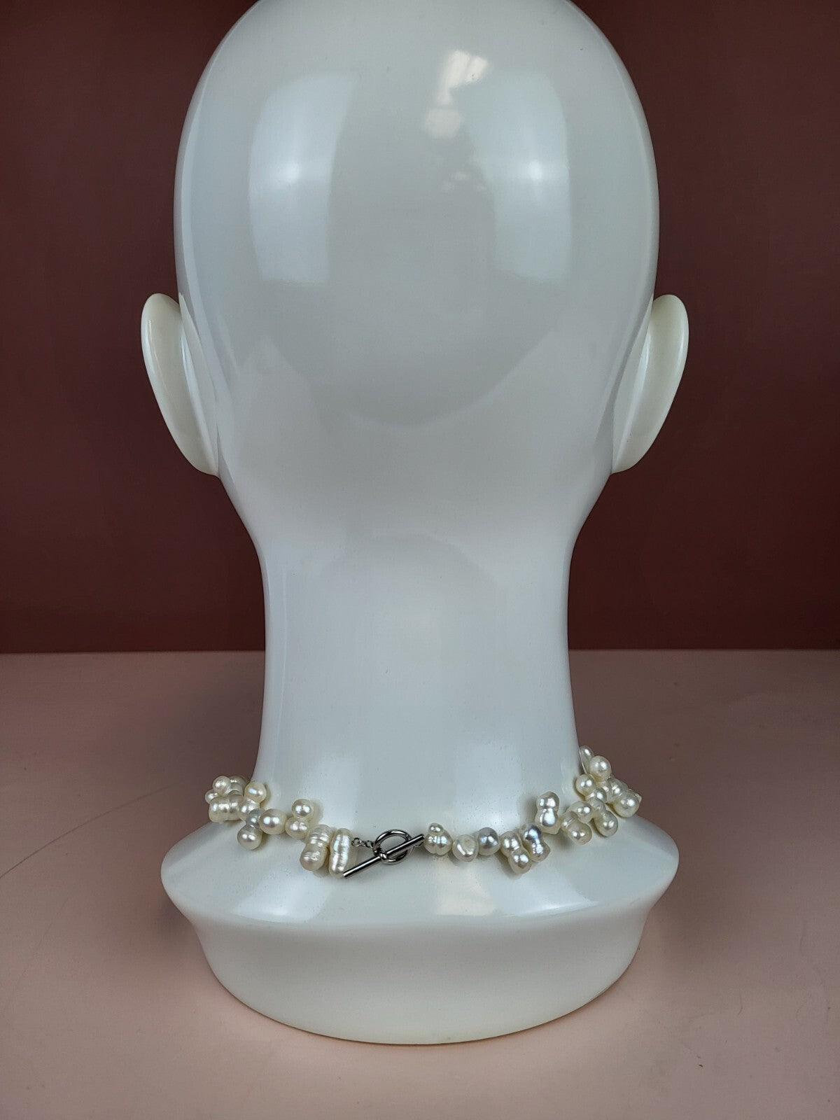 Emily 925 Pearl Necklace For Women White Pearls