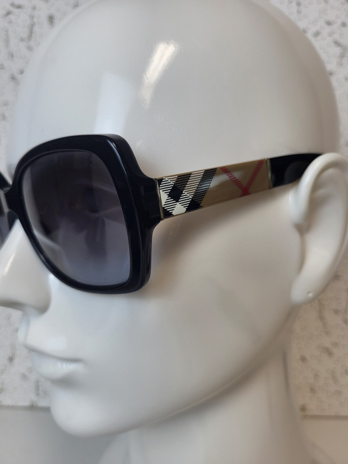 Burberry Sunglasses B4160 3433/8G Black Sunglasses for Women