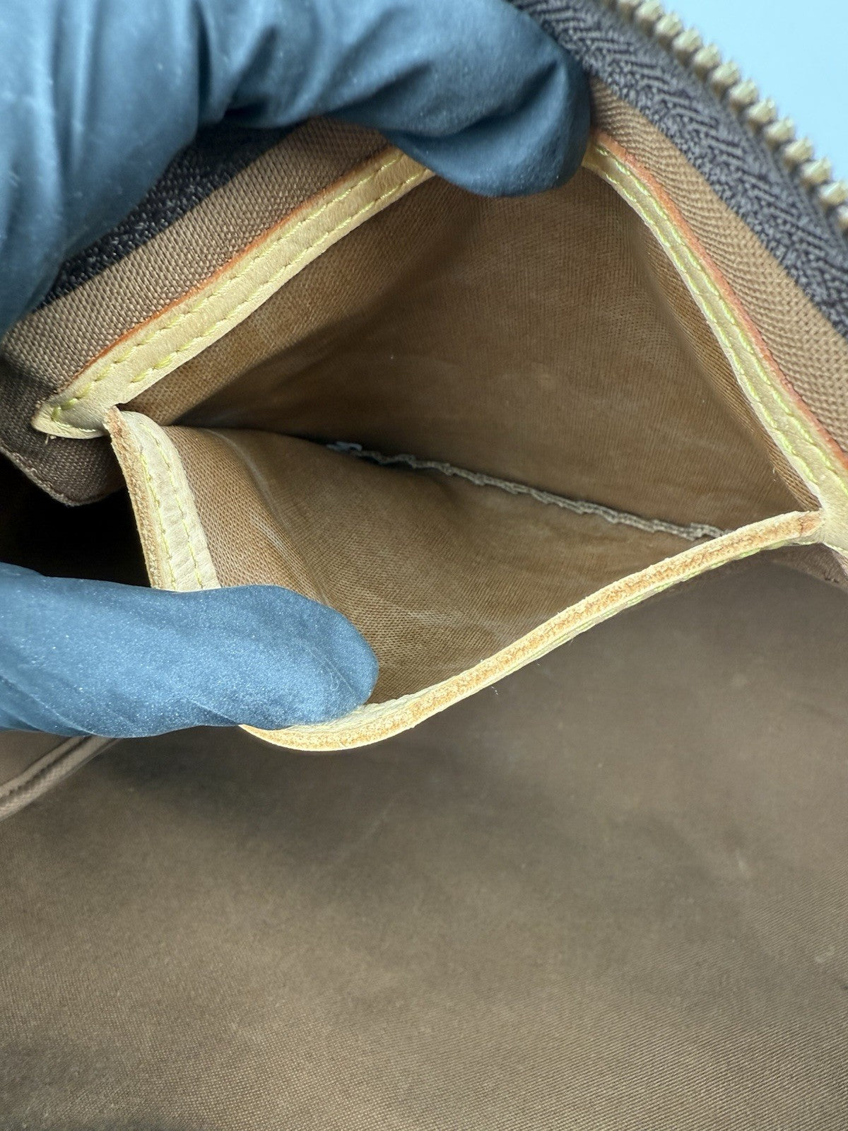 Louis Vuitton Speedy Duffle 35 Brown Canvas Monogram Bag