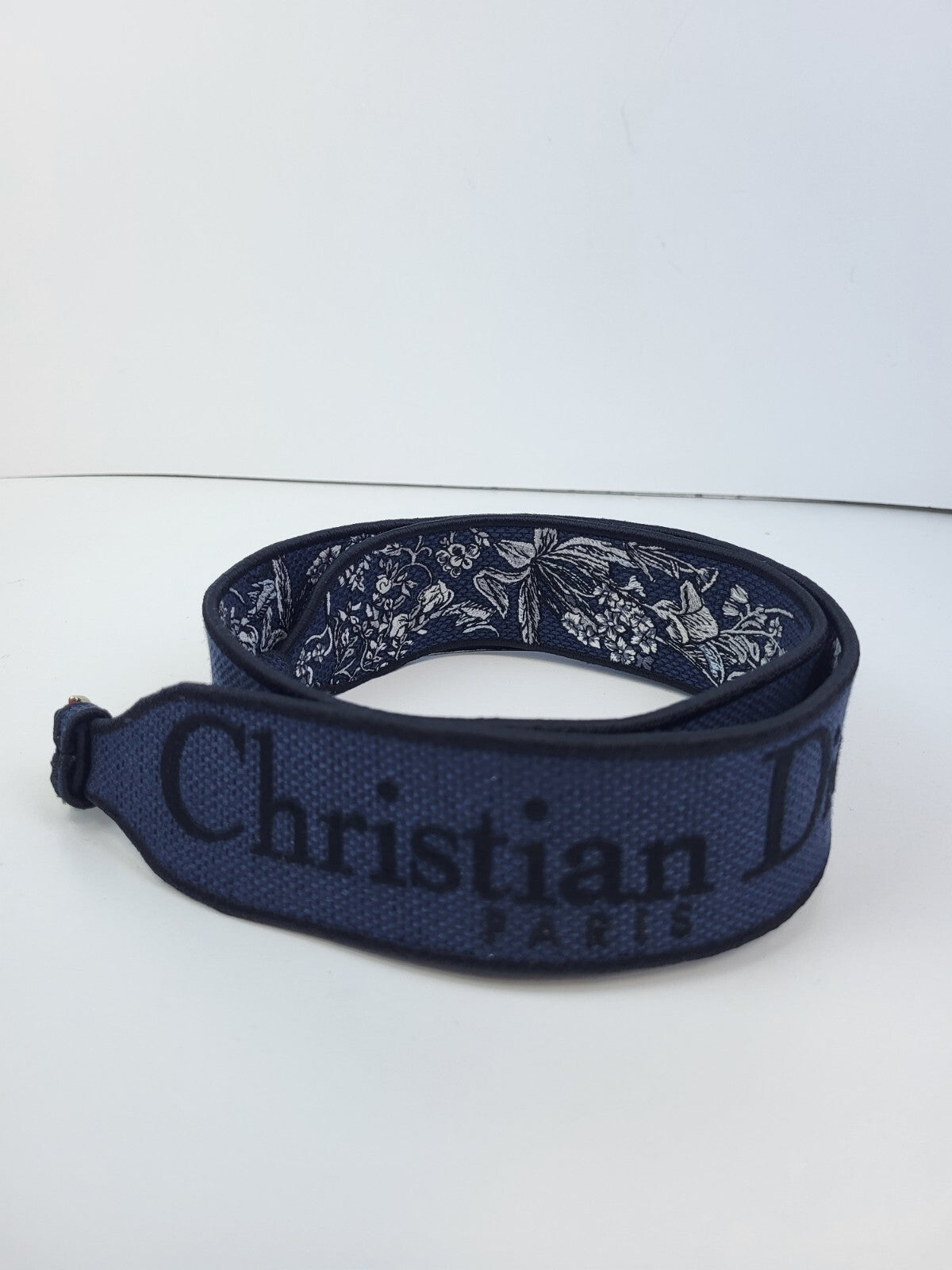 Christian Dior Canvas Oblique Bag Strap