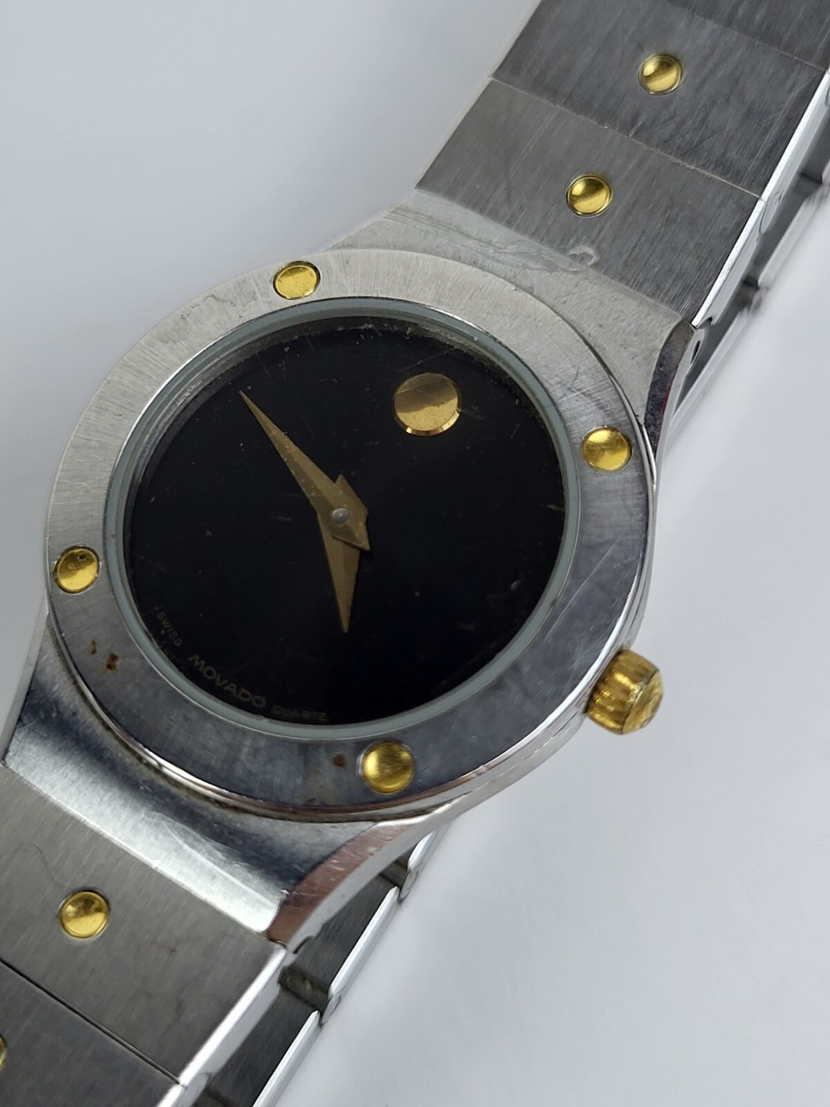 Movado Ladies Stainless Steel Museum Watch 836L Classic 22mm