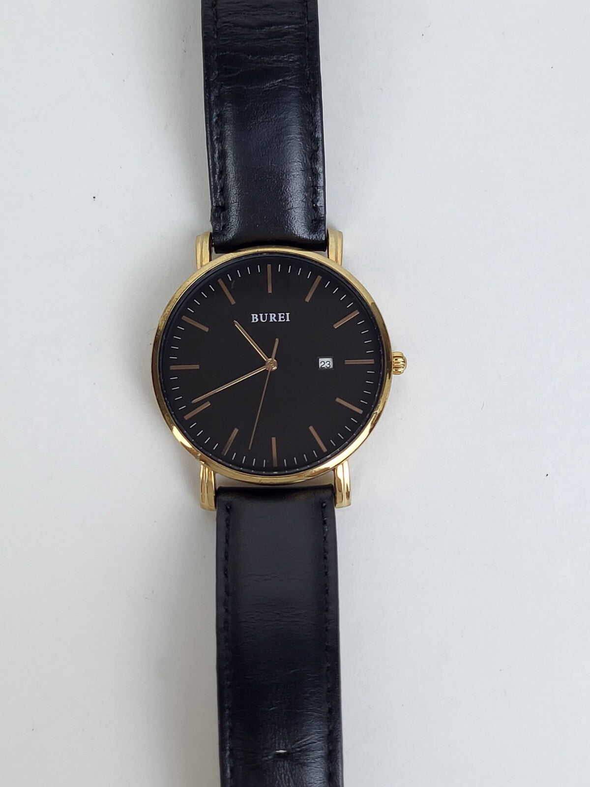 BUREI Watch S-19003M Black 41mm For Men