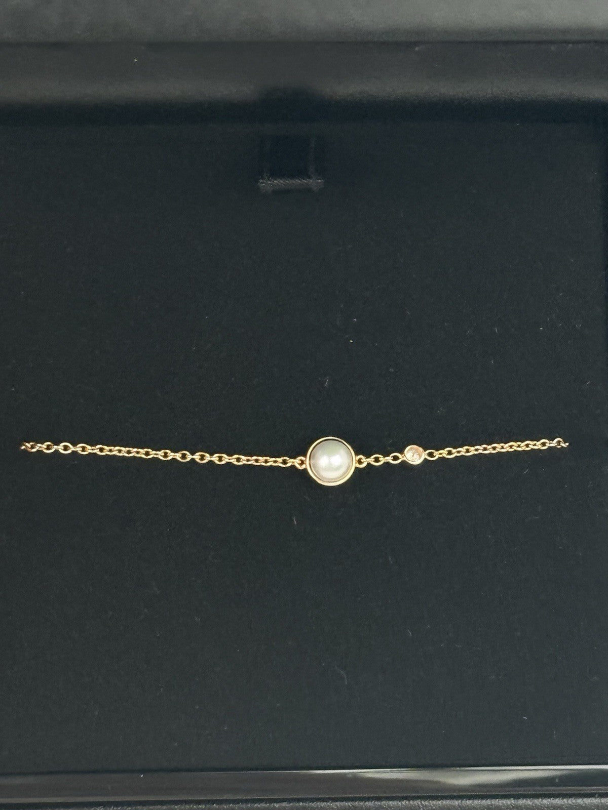 Piaget Possession Mother of Pearl Bead Diamond 18k Rose Gold Bracelet