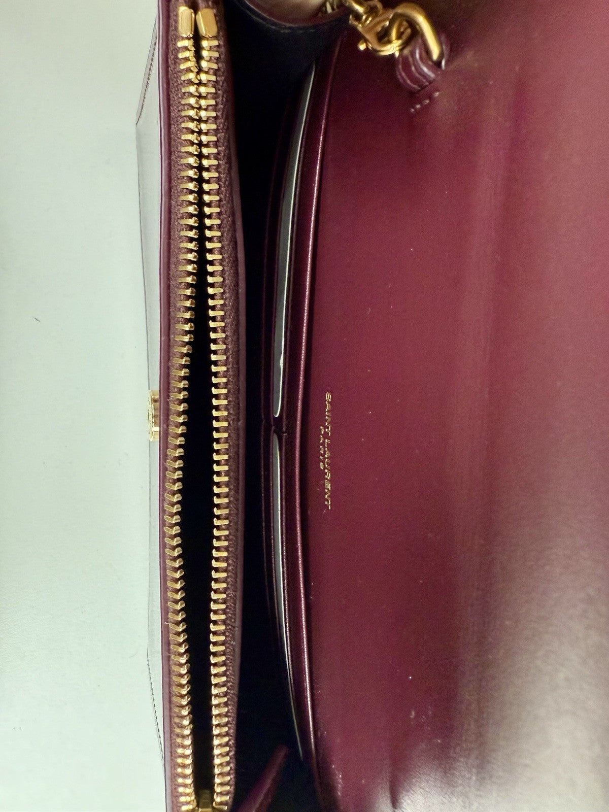 Saint Laurent Kate Tassel Chain Wallet Bag