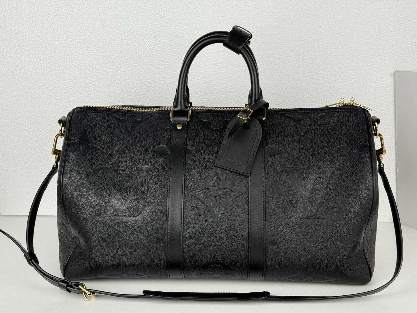LOUIS VUITTON Monogram Amplant Keepall Bandouliere 45cm