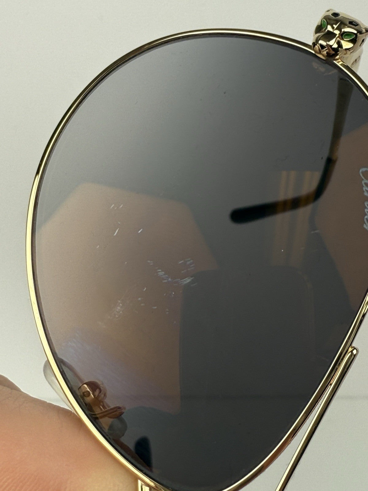 Cartier Panthere Sunglasses CT0233S Cartier Women's Sunglasses Gold