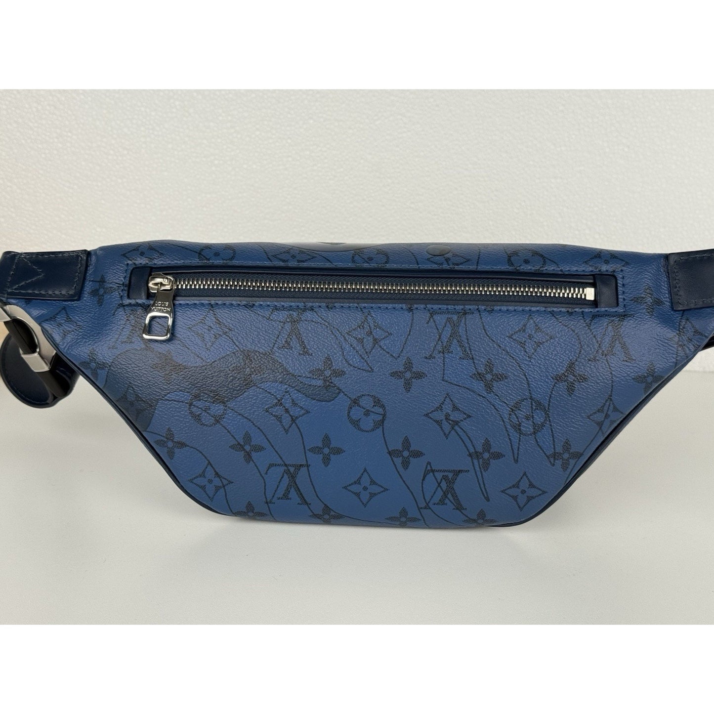 Louis Vuitton Monogram Blue Aqua Garden Discovery Bum Bag PM Body Bag A1