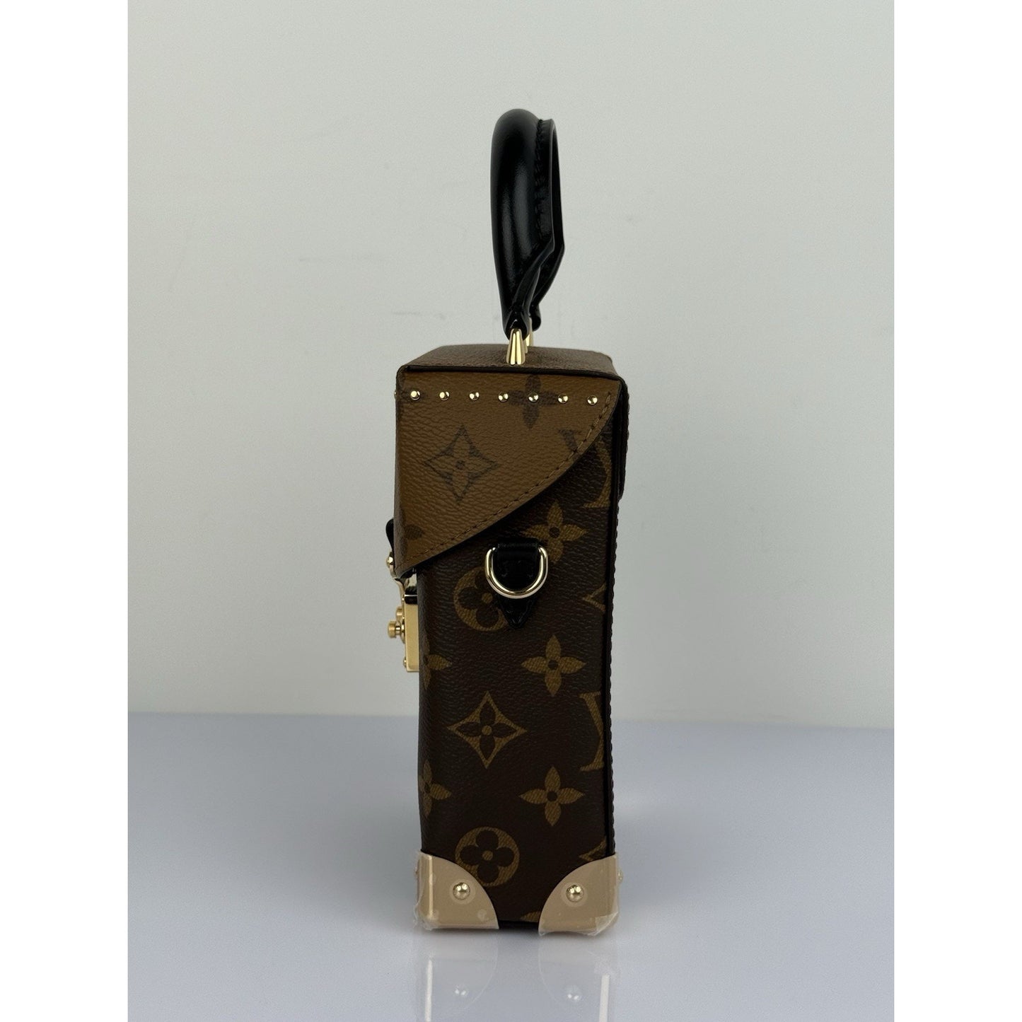 Louis Vuitton Reverse Monogram Camera Box Women's Top Handle Bag