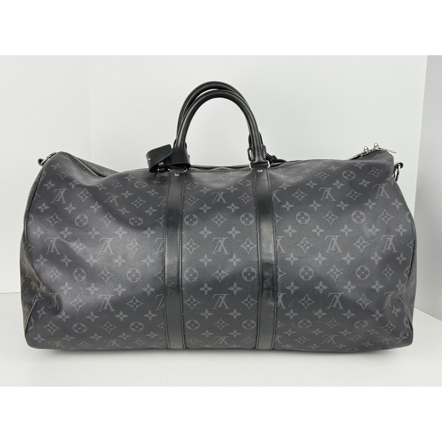 Louis Vuitton Keepall Bandouliere 55 Damier Graphite Duffle Bag