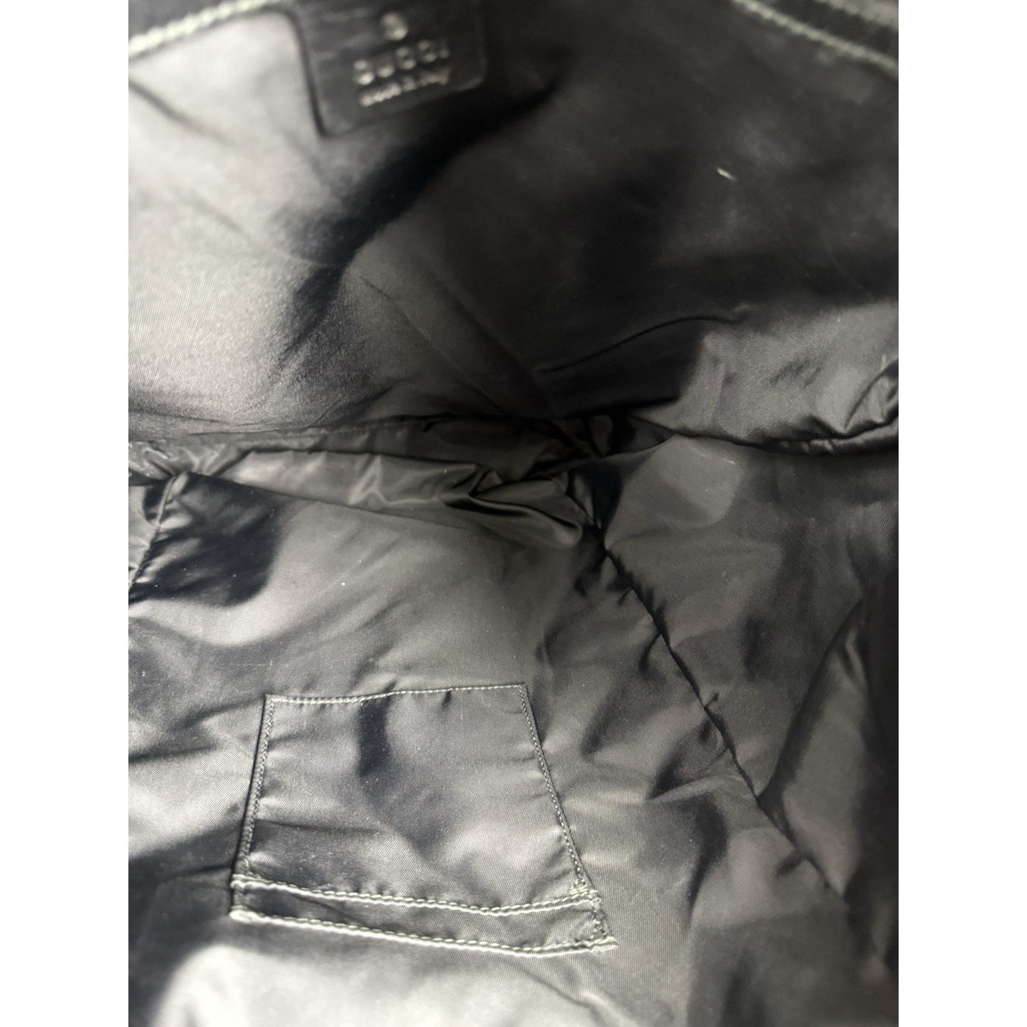 Gucci Animalier Tiger Head Embroidered Backpack Black Floral Butterfly