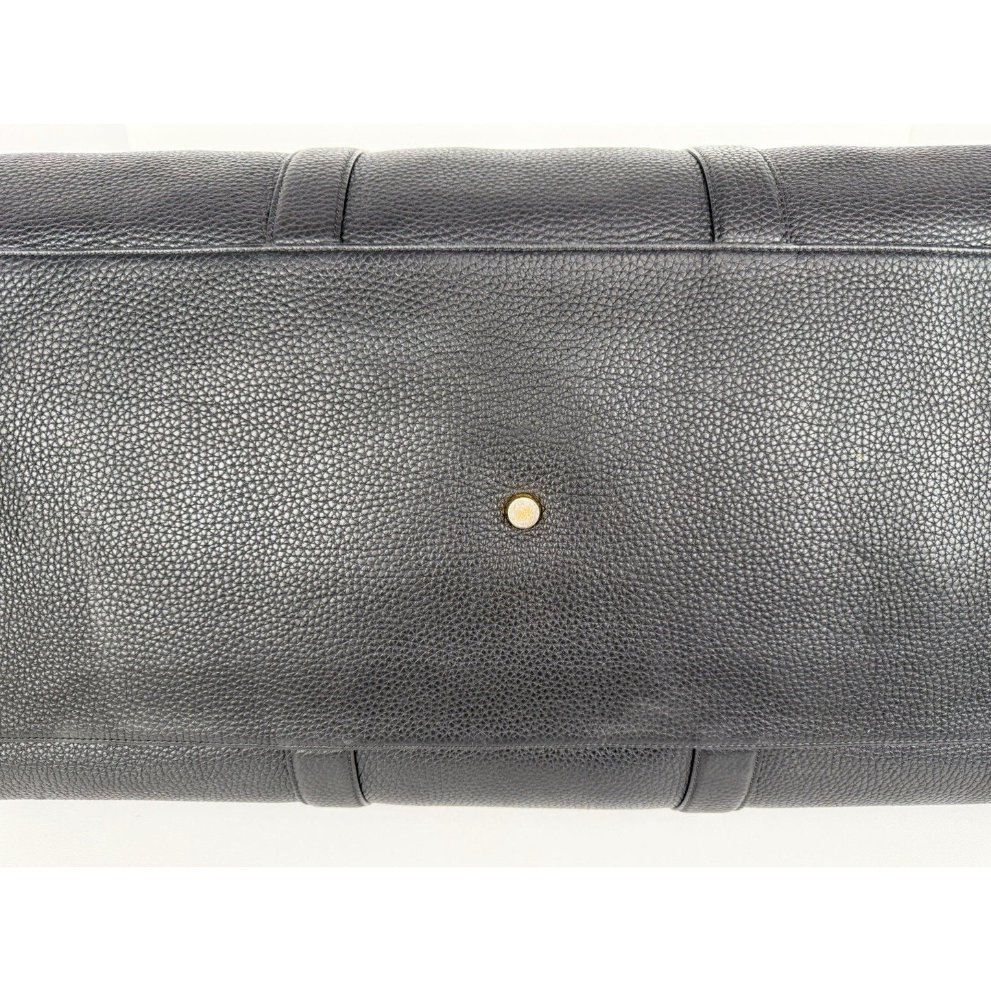 Tom Ford Weekend Black Leather Duffle Bag Unisex