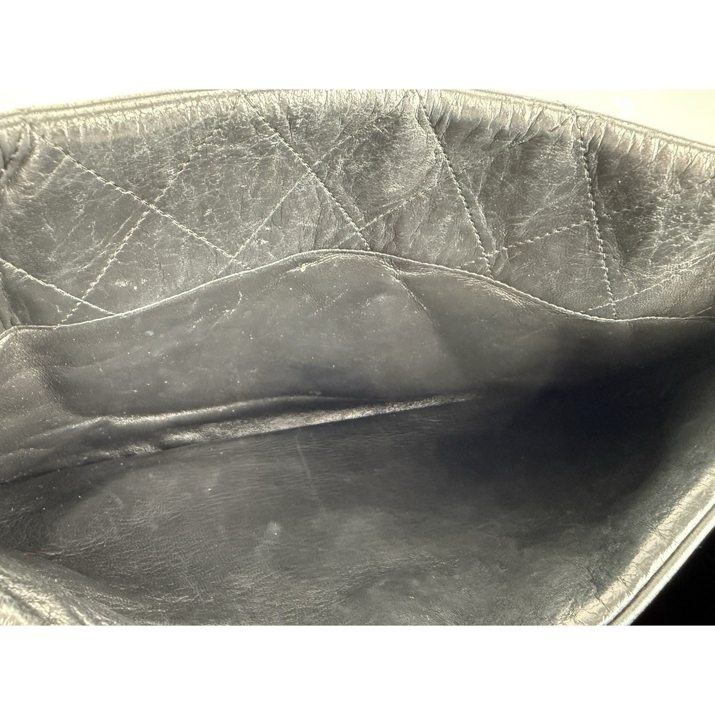 Chanel Timeless Tote Bag Black Leather