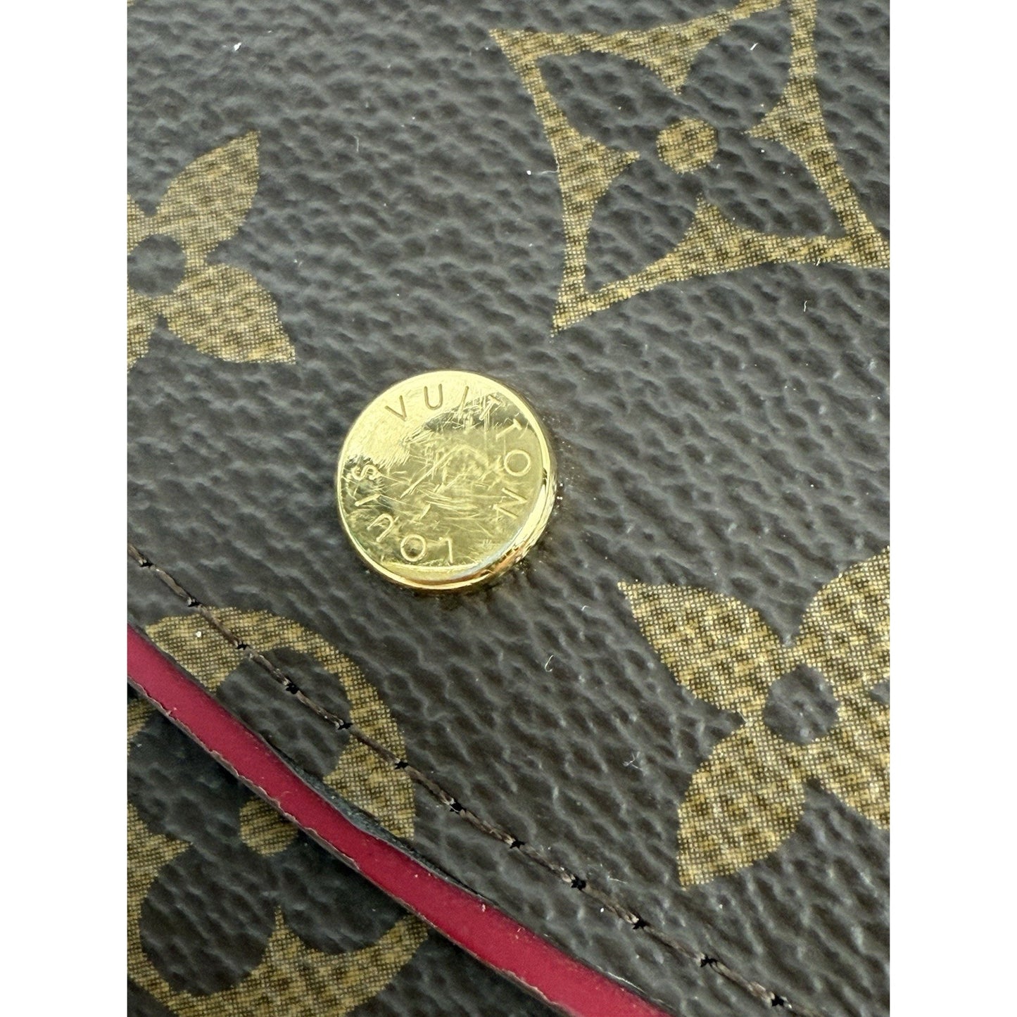 LOUIS VUITTON Monogram Portefeuille Arianne Tri-Fold Short Wallet
