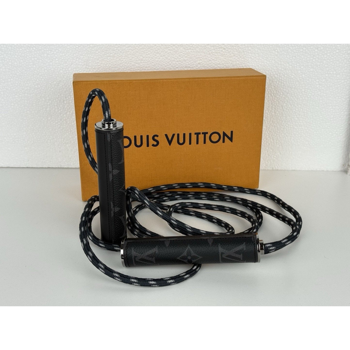 LOUIS VUITTON Monogram Jump Rope Christopher Eclipse