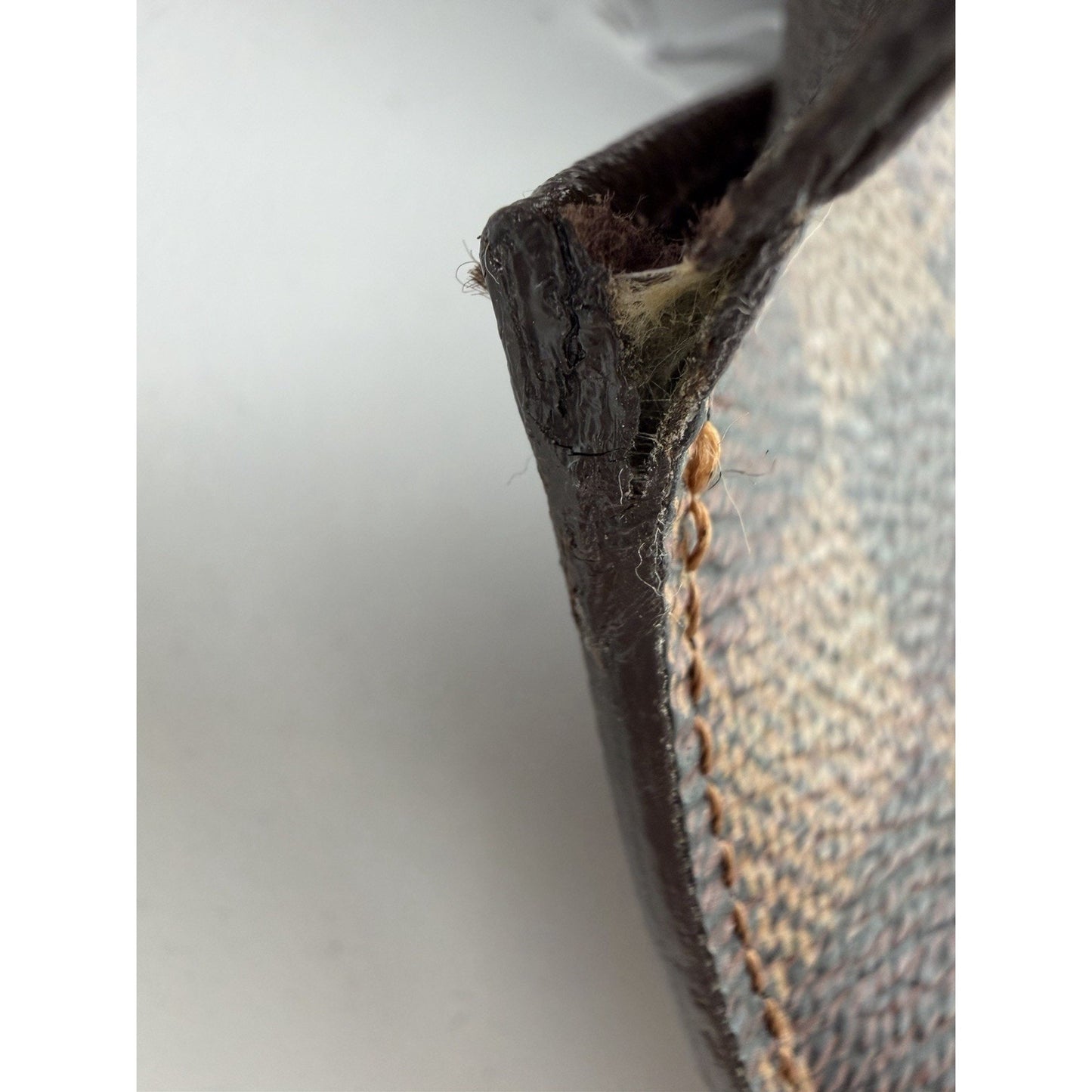 Louis Vuitton Sarah Wallet in Damier Ebene Coated Canvas 2003