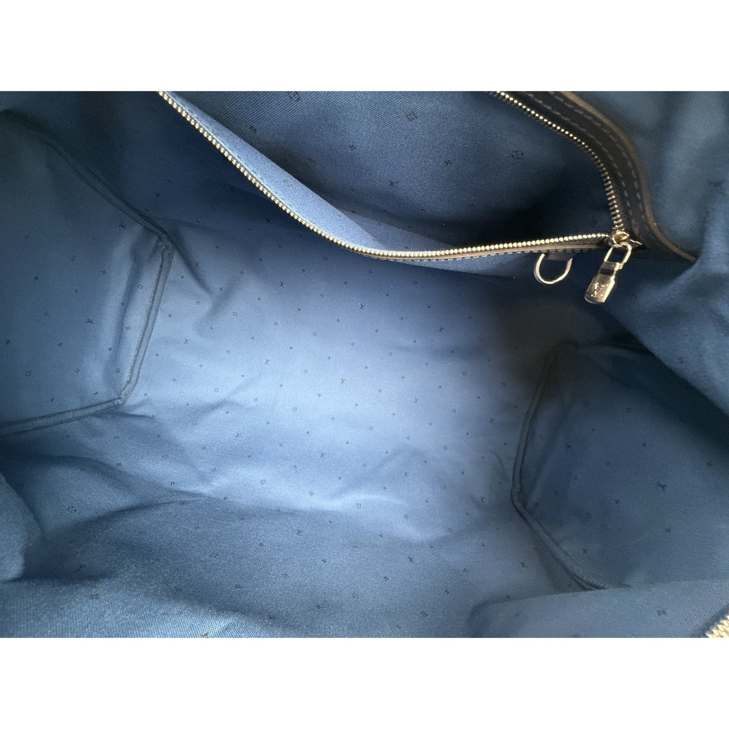 Louis Vuitton Escale Blue Keepall 50 Duffle Giant Monogram Bag